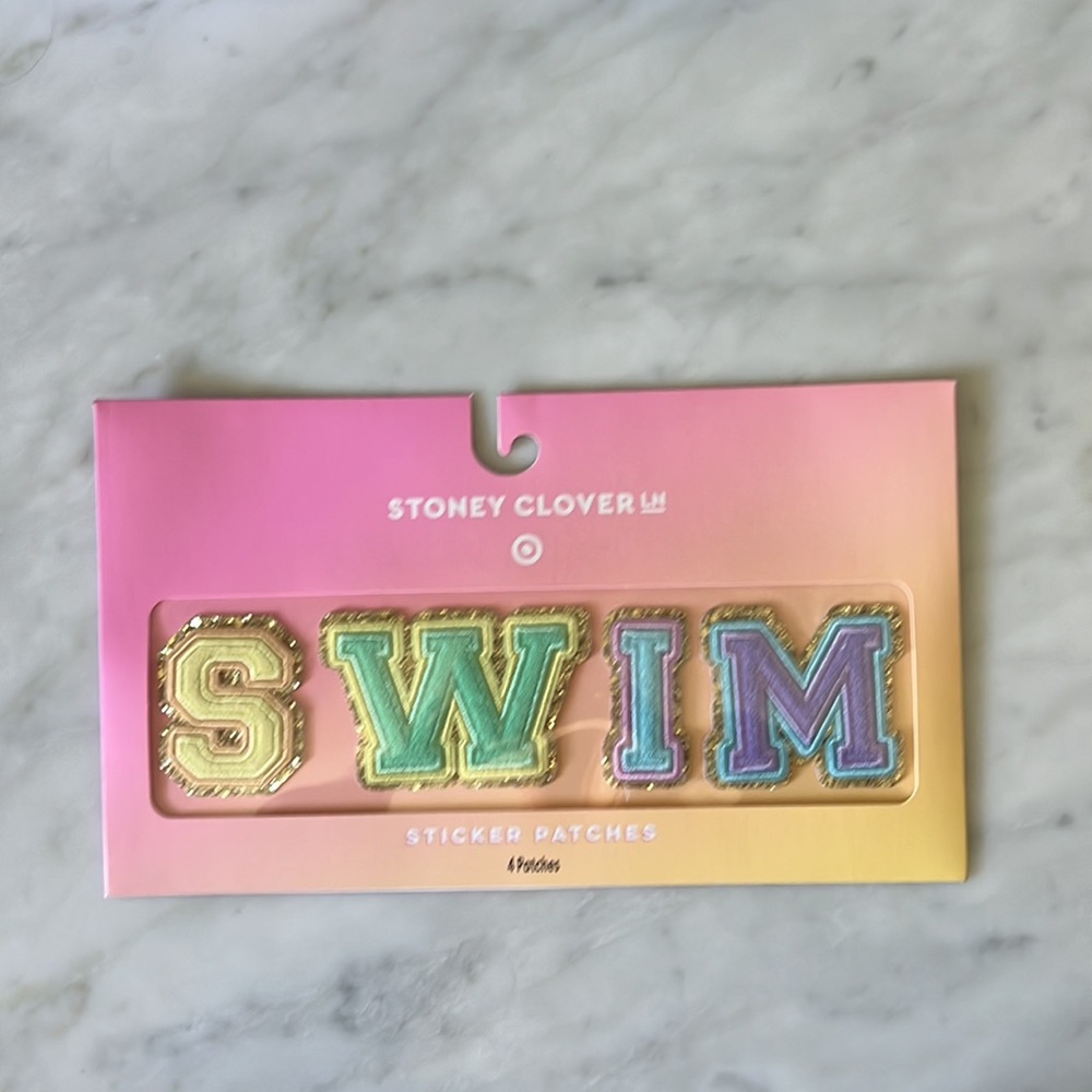 Stoney Clover Lane x Target SWIM 4 Letter Patch Patches